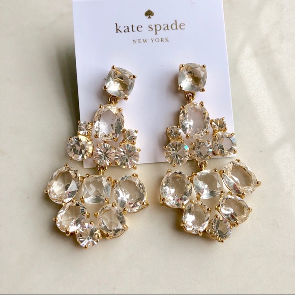 kate spade Jewelry - {Kate Spade} ♠️ chandelier earrings